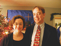Daughter Laura and husband David