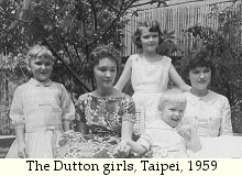 The Dutton sisters in Taipei